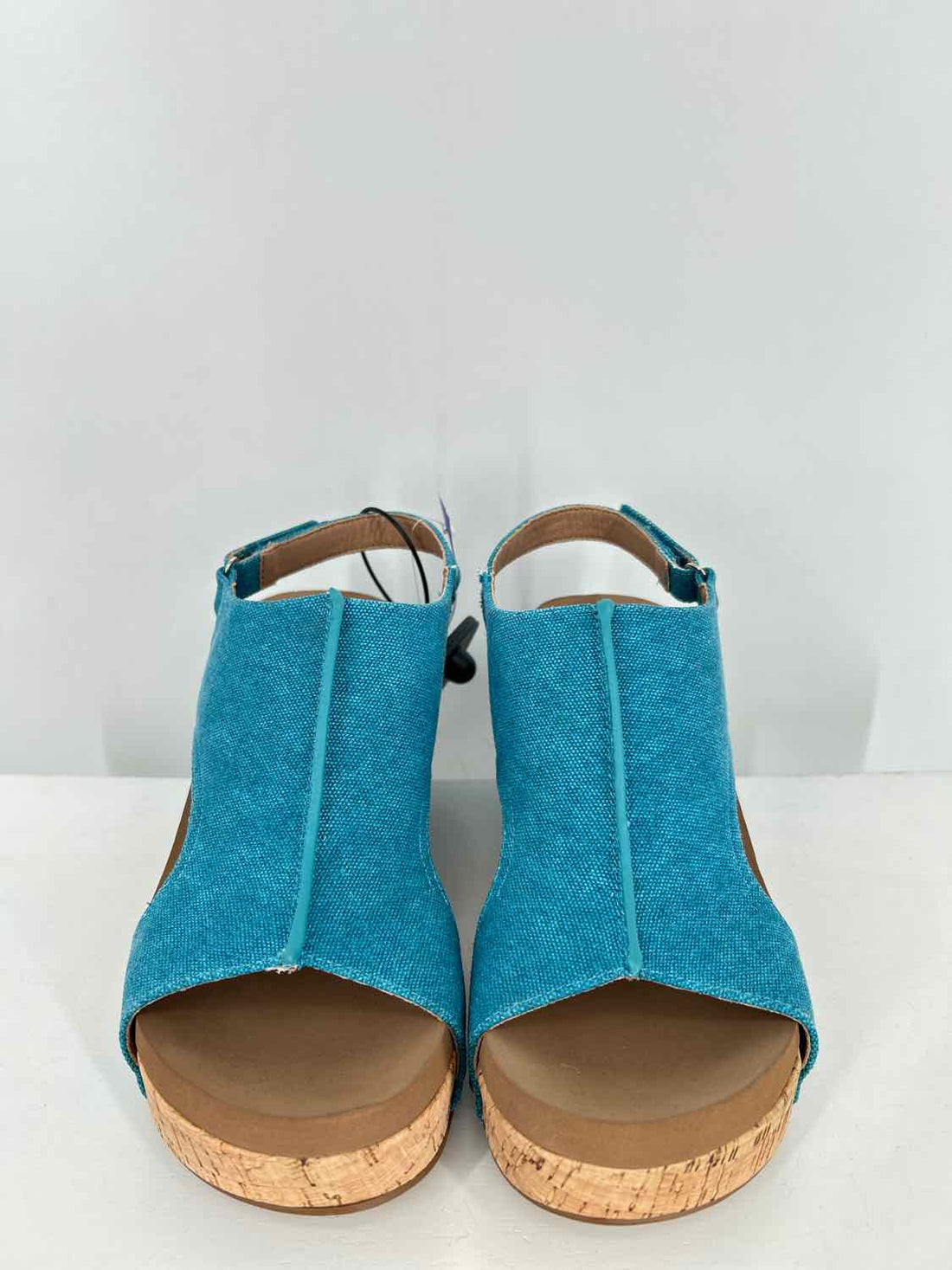 Corkys Women Size 7 Teal Wedges
