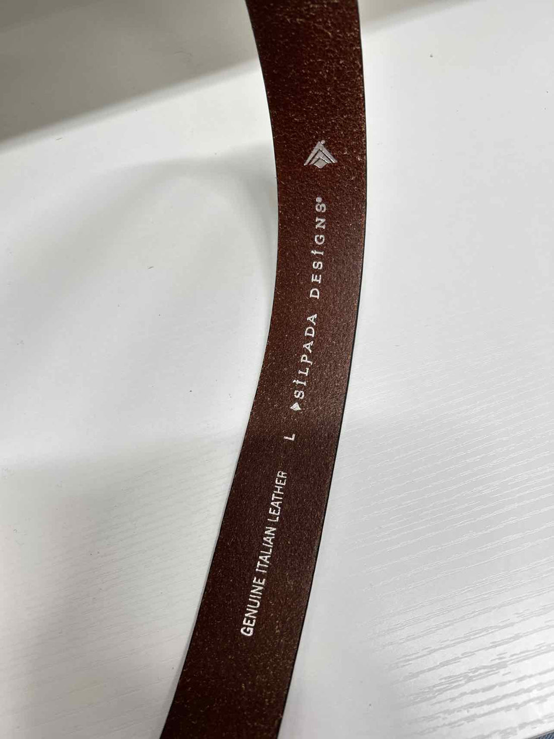 Silpada Size L Leather Brown Belts