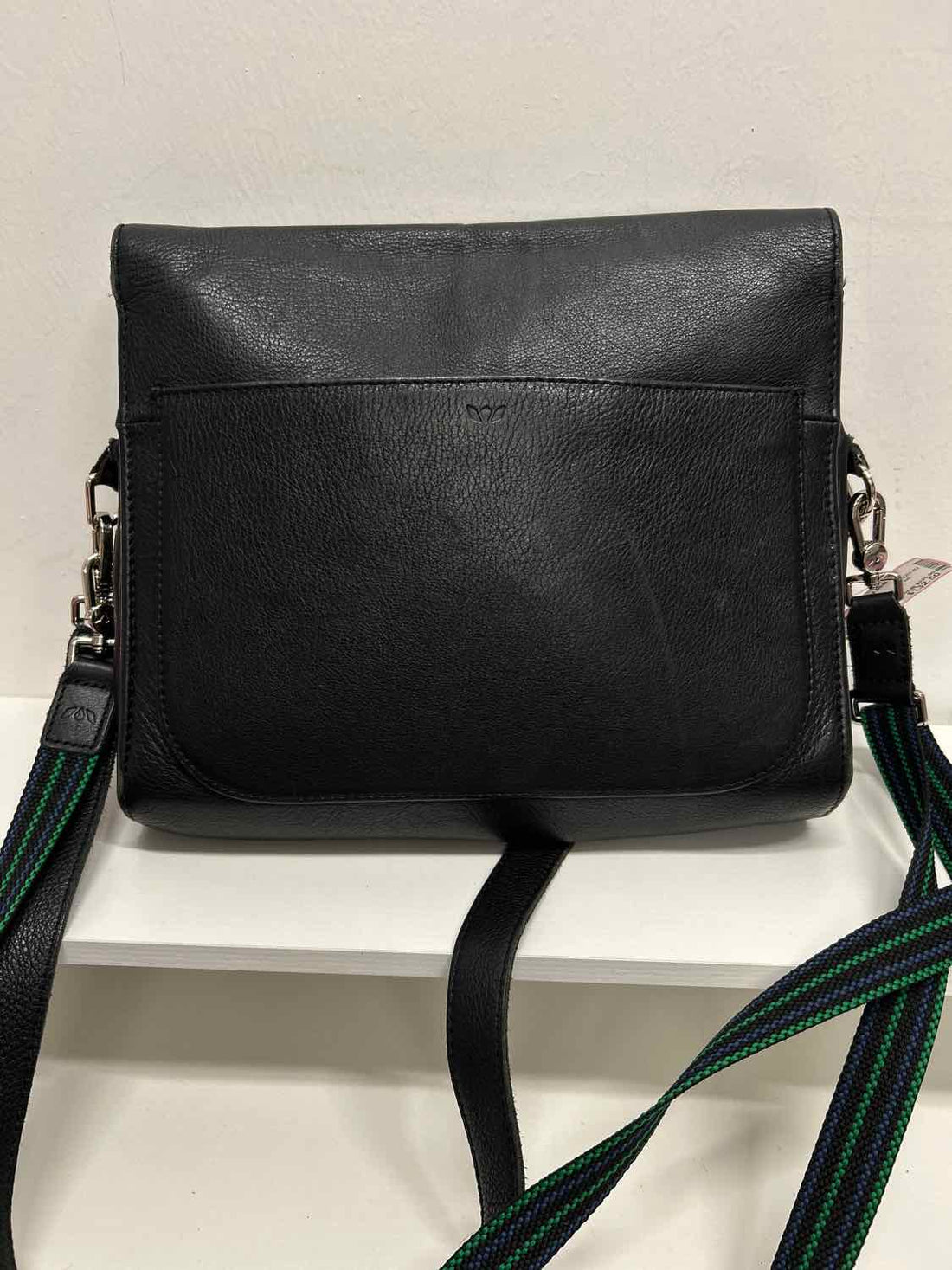 Consuela Black Leather Pre Owned Crossbody