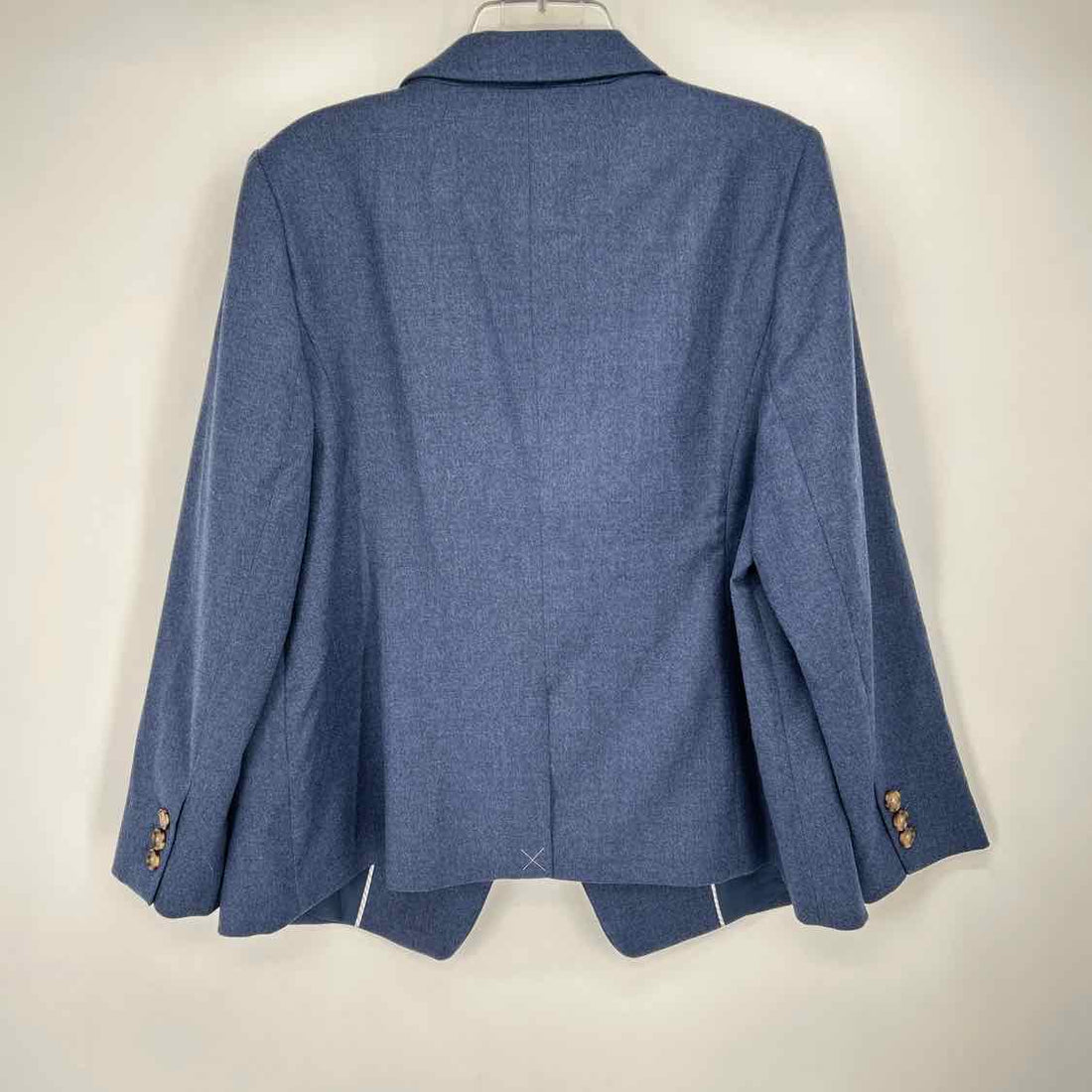 Talbots Size M Navy Wool Blazer