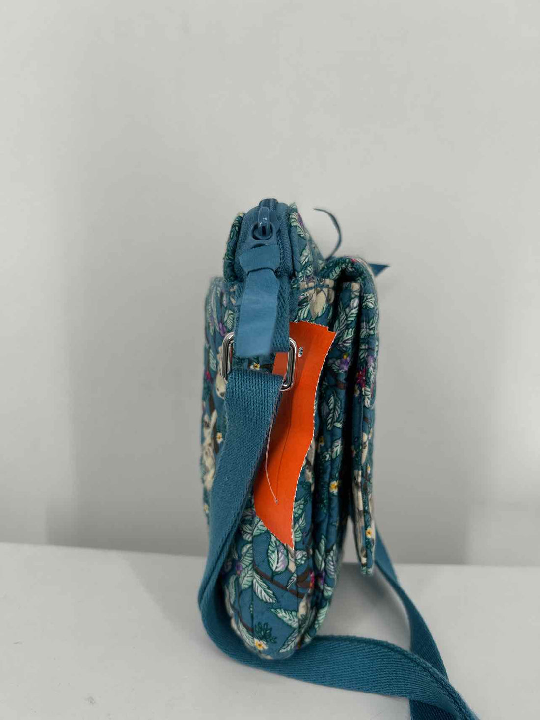 Vera Bradley Blue Print Quilted Pre Owned Crossbody