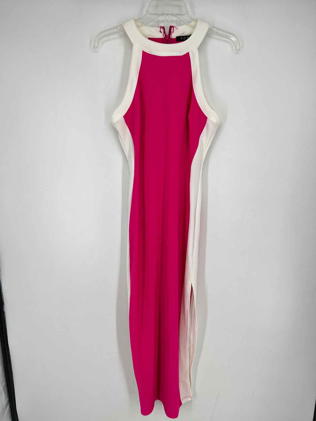 Fore Size M White & Pink Sleeveless Dress
