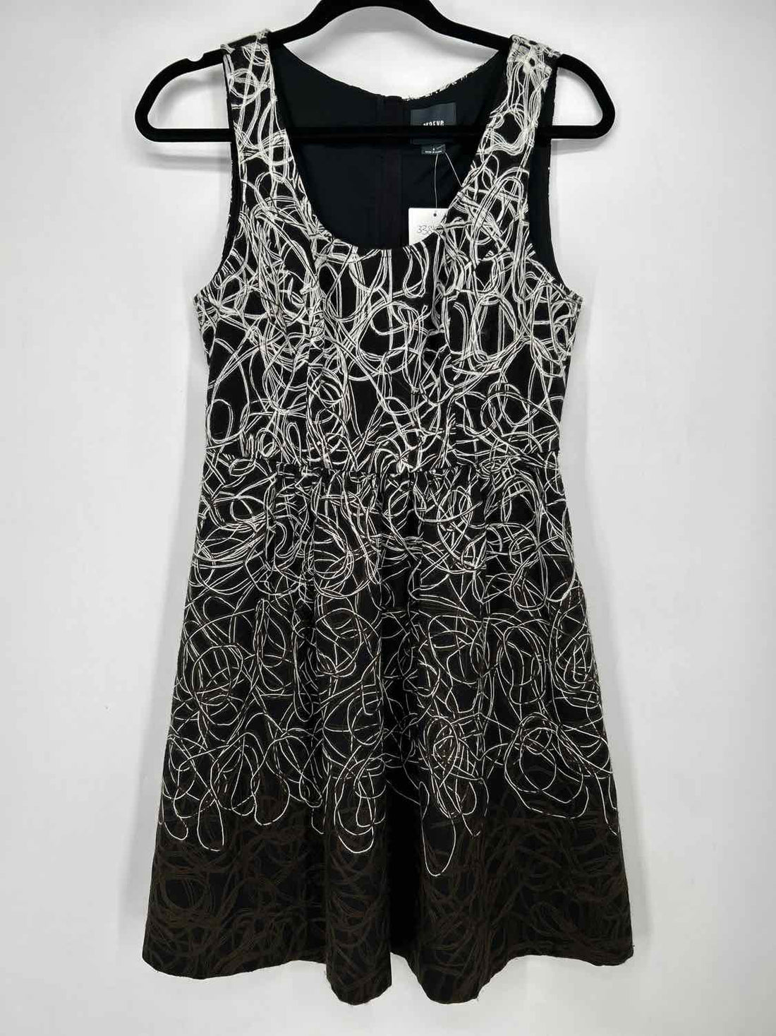 Maeve Size 6 Black & White Print NWT Dress