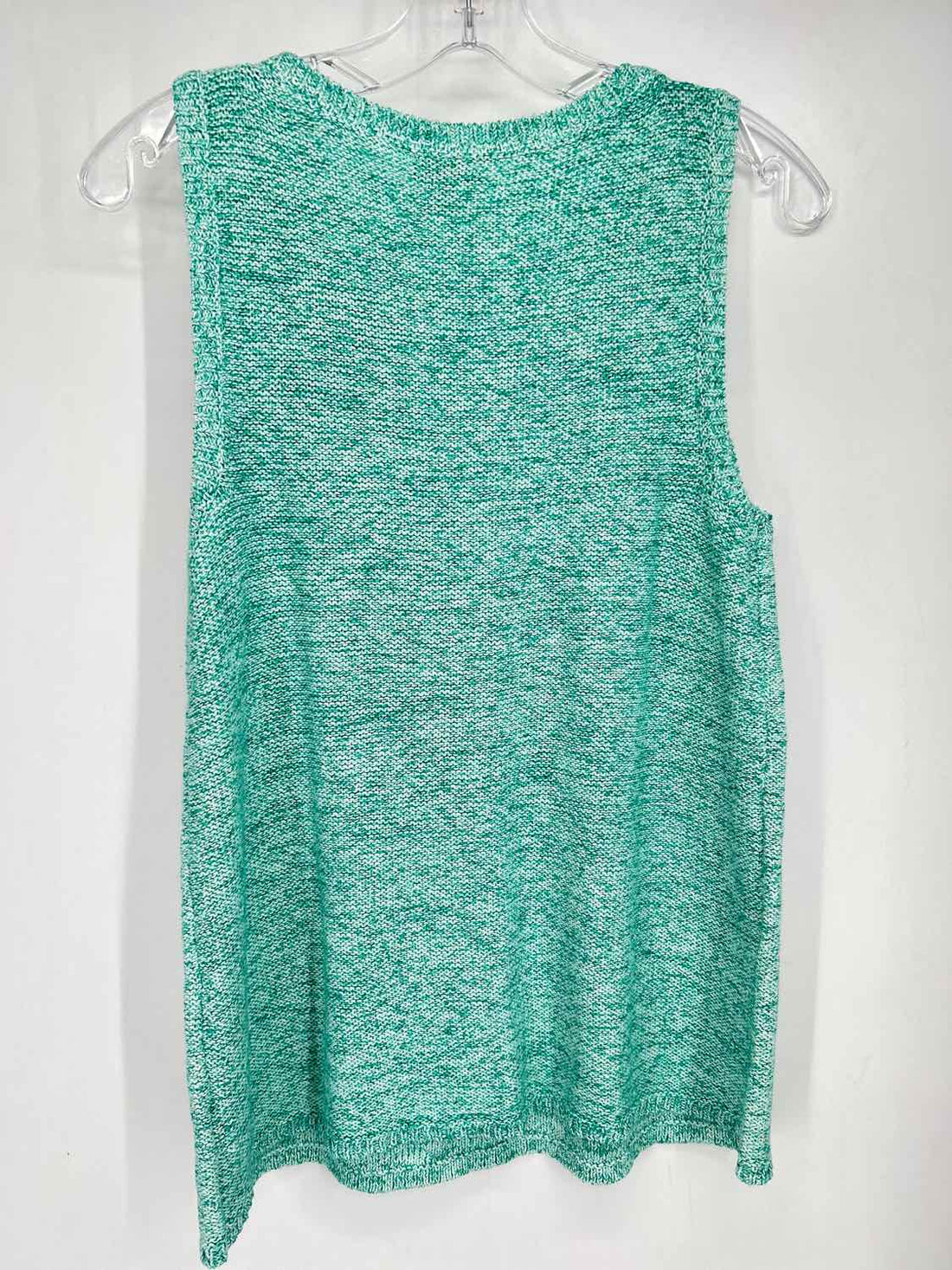 J Jill Size M Turquoise & White Knit Multi-Piece Set