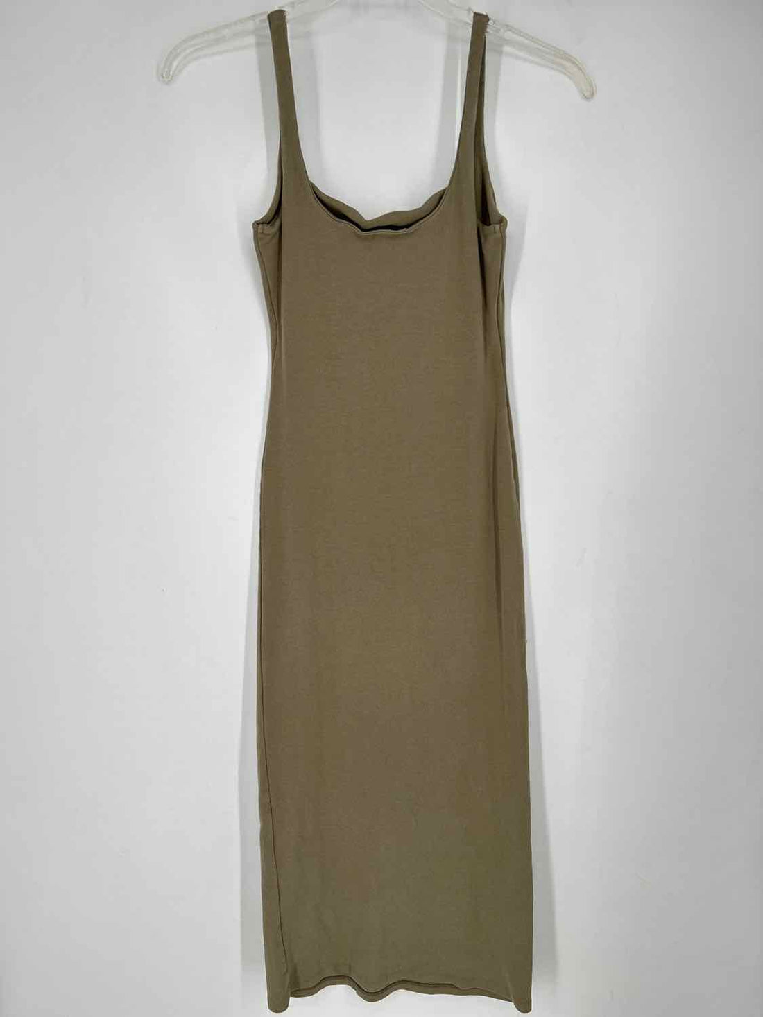 Bershka Size M Green Sleeveless Dress
