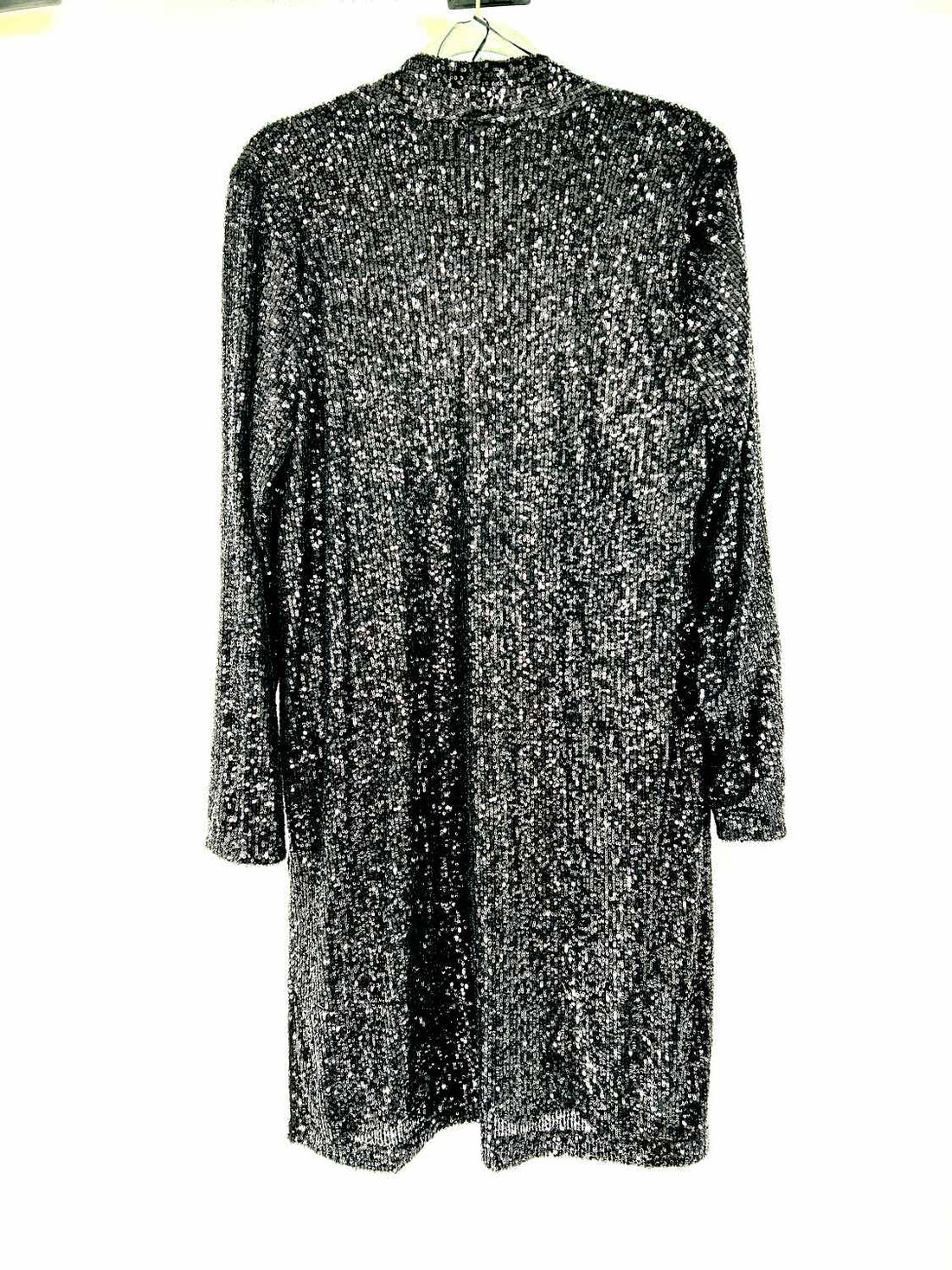 Spense XL Black Sequined Holiday