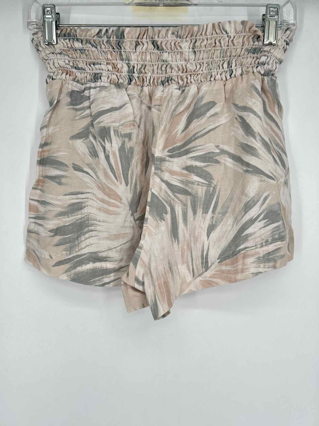Bella Dahl Size XS Beige Print Shorts
