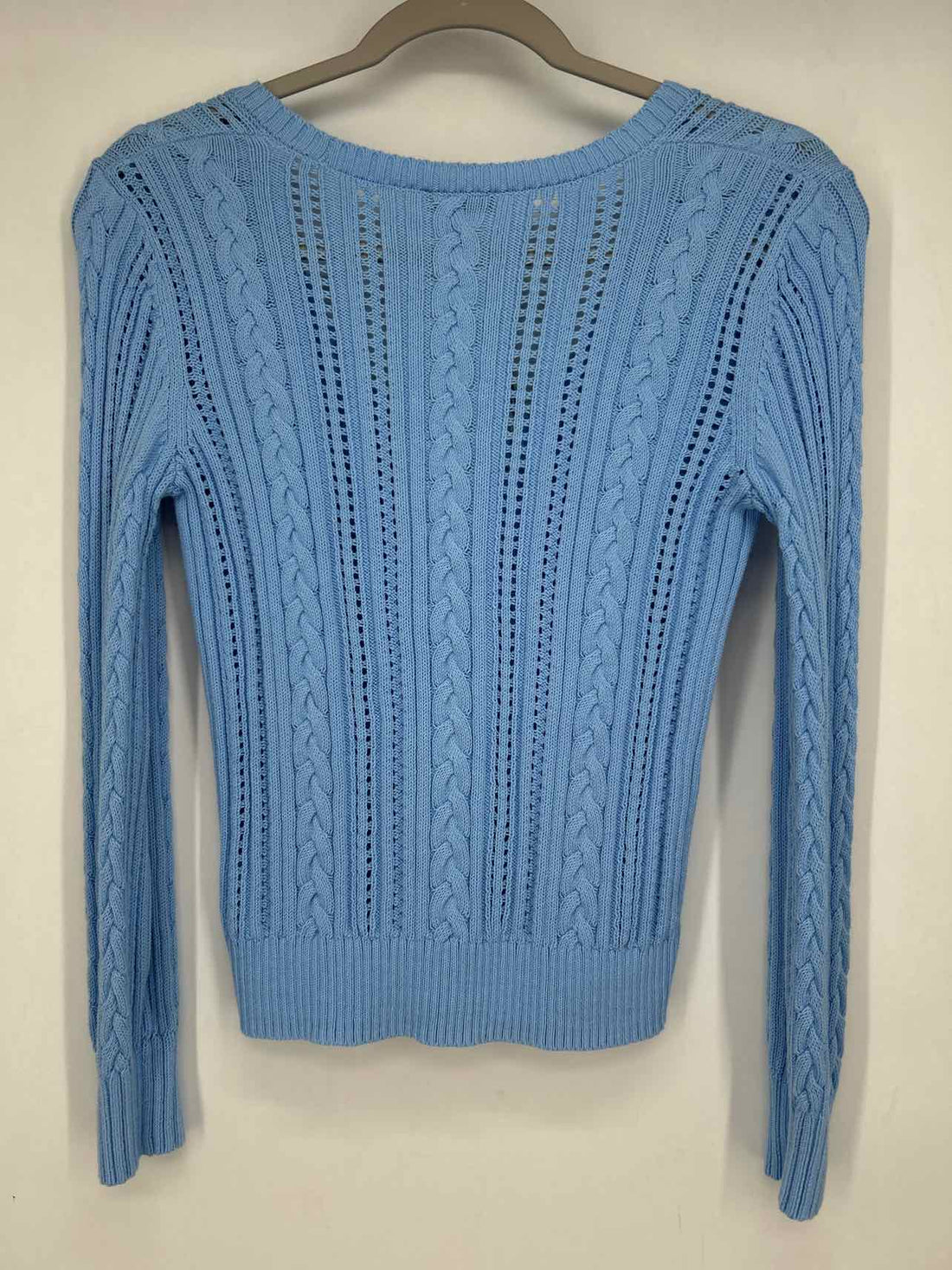 Talbots Size XS Light Blue Cardigan