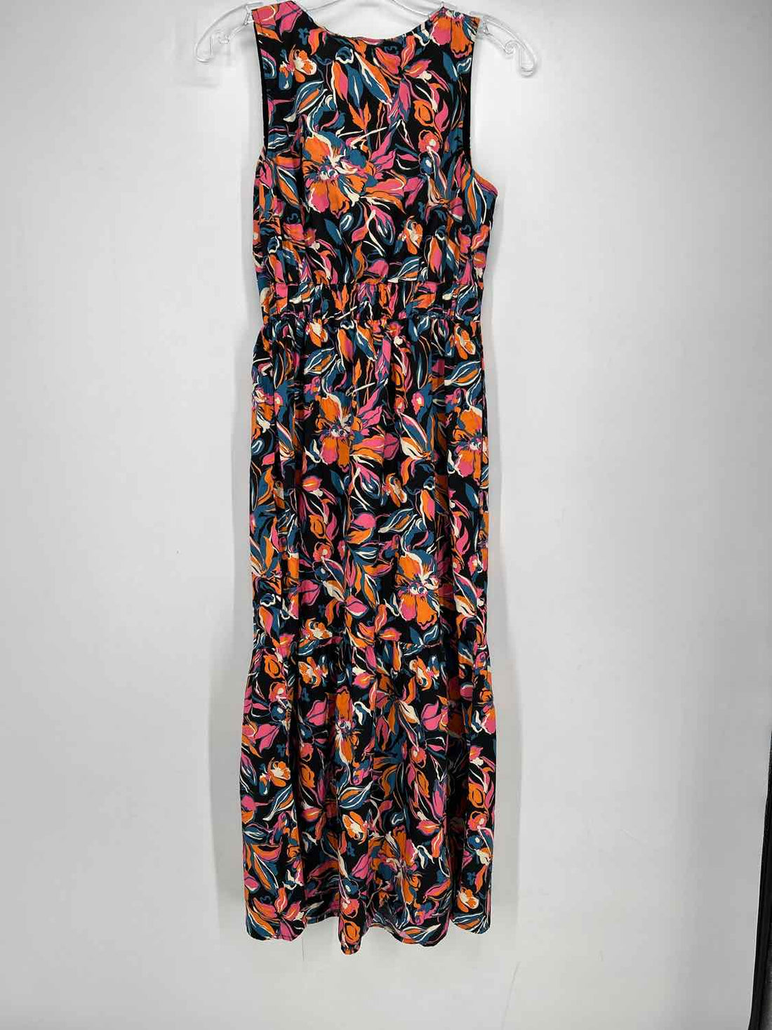 French Connection Size XS Black Floral Dress