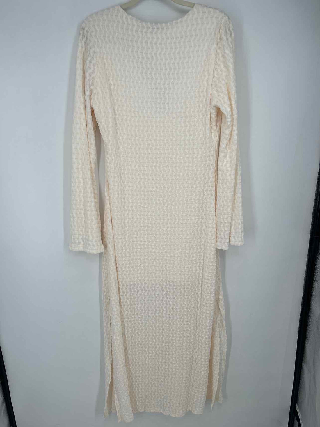 Dress Forum L Ivory Textured New Boutique Dress