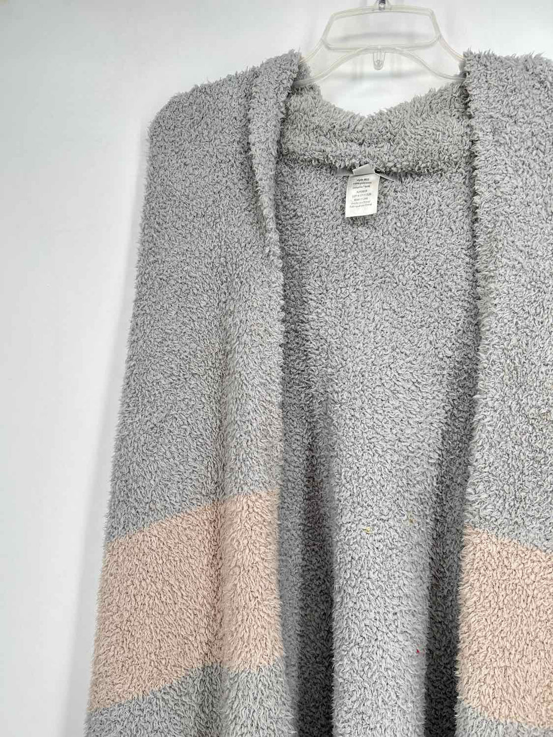 Barefoot Dreams Size OS Gray & Tan Cardigan