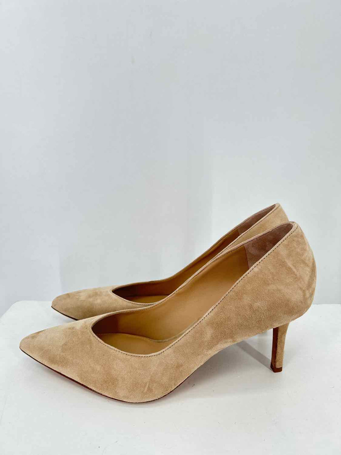Veronica Beard Size 9.5 Genuine Leather Tan LUXURY