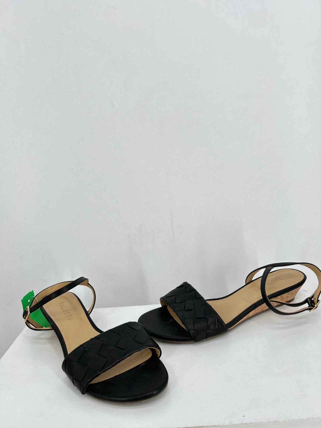 Talbots Women Size 7.5 Black Sandals
