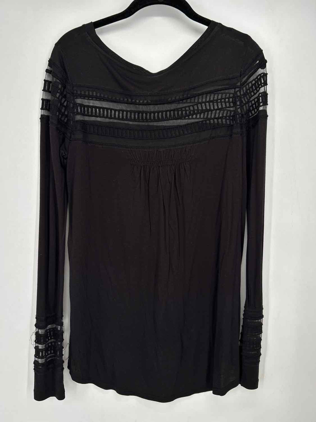 Free People Size S Black Long Sleeve
