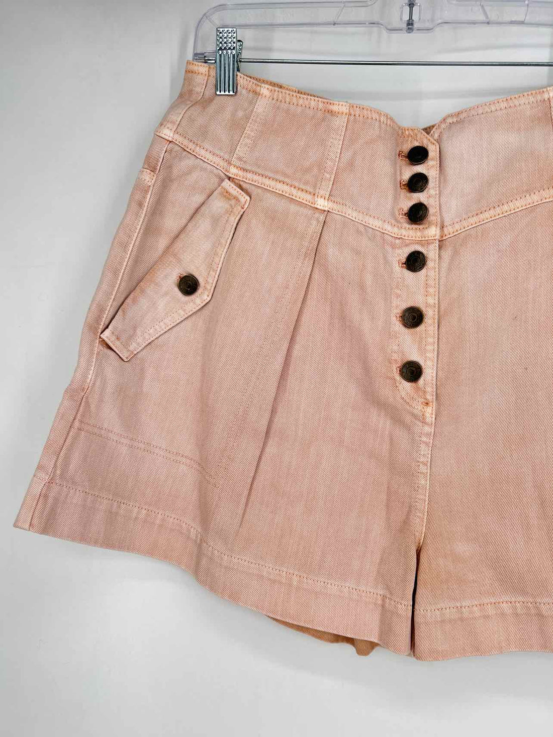 Ulla Johnson Size 12 Blush Denim Shorts