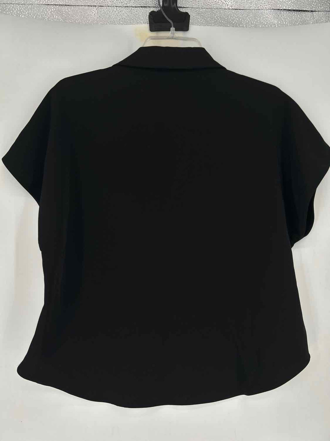 Spanx Size M Black Short Sleeve