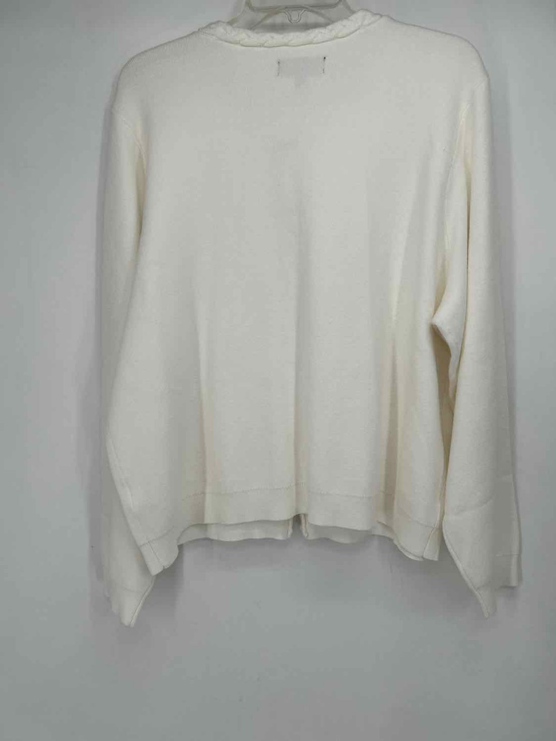 Rafaella Size XL White NWT Cardigan