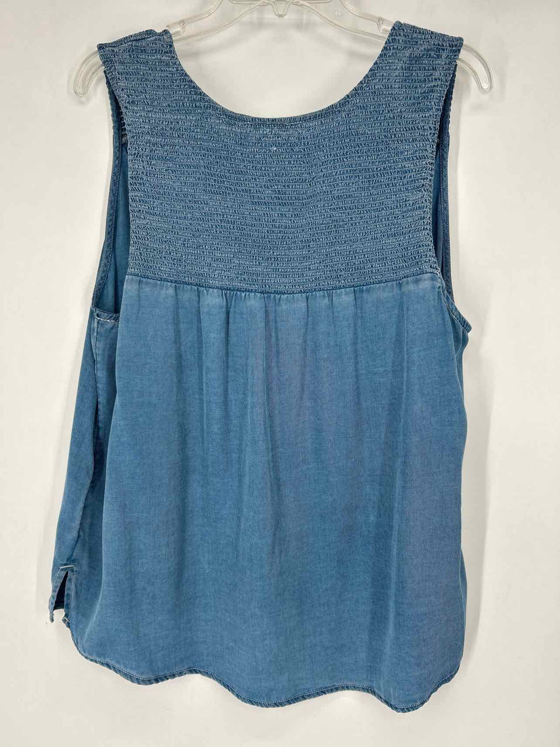 Joie Size XL Chambray Sleeveless