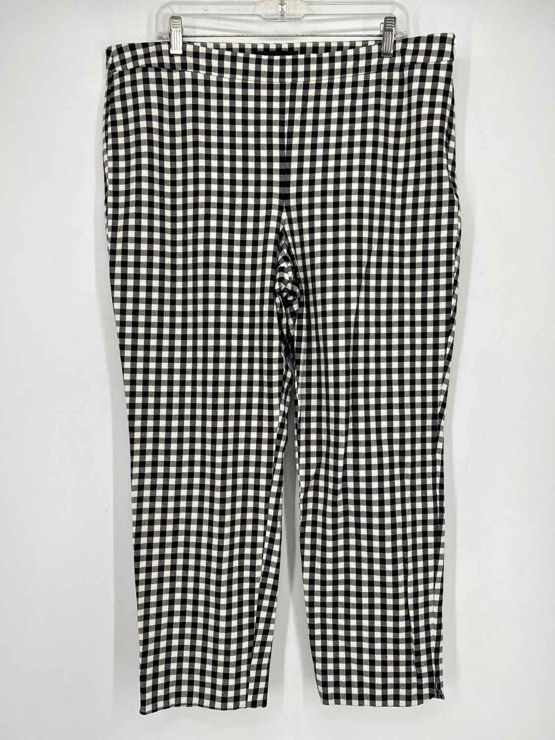 Talbots Size 16 Checkered Chatham Ankle Pants