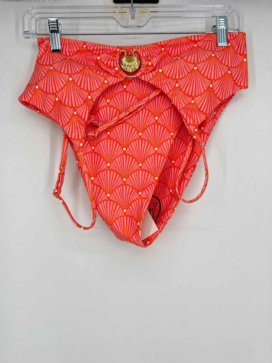 Studio Swim Size L Pink & Orange Print NWT Swimsuit 2 Piece