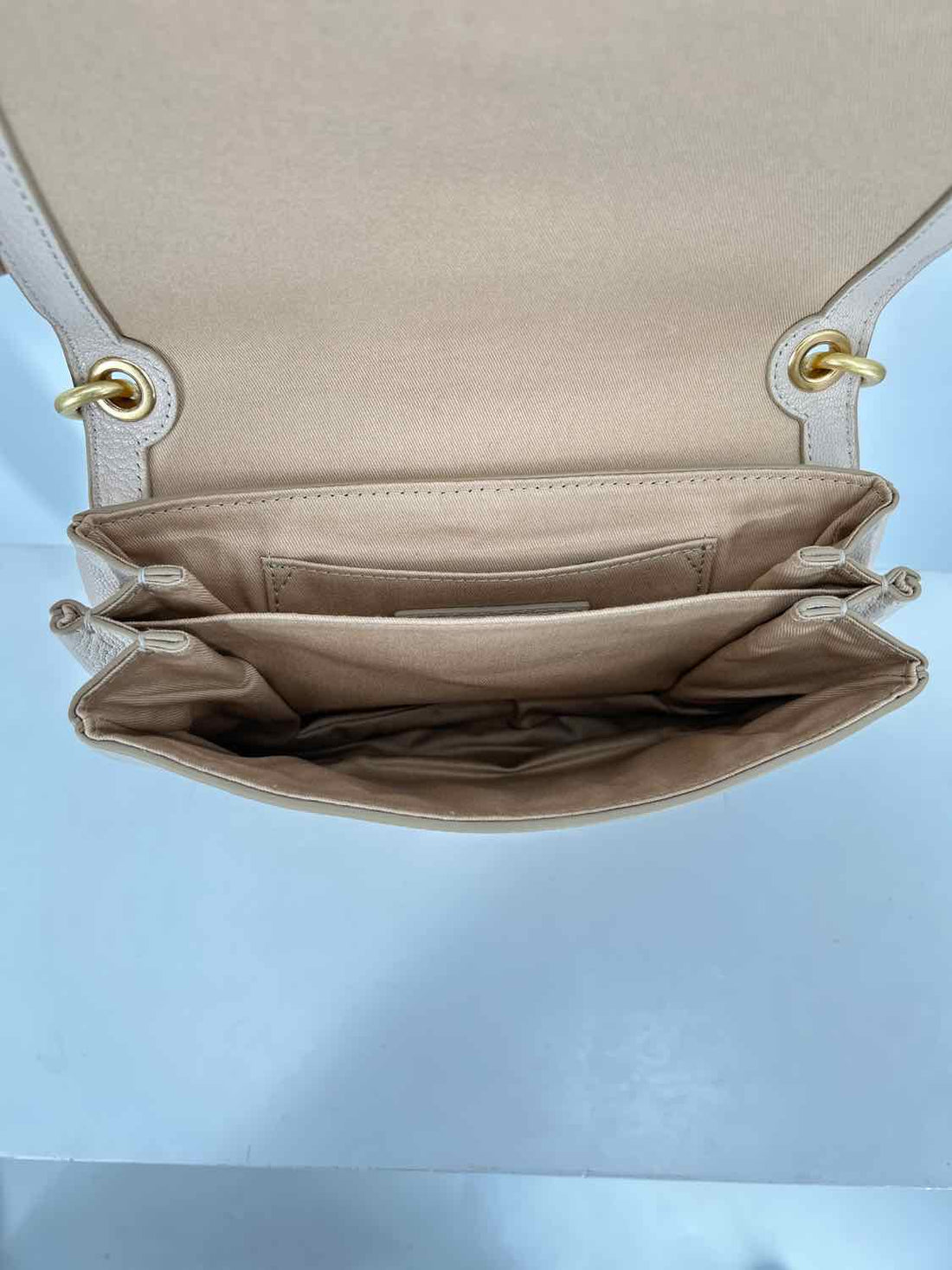 See By Chloe Beige Leather Pre Owned Crossbody