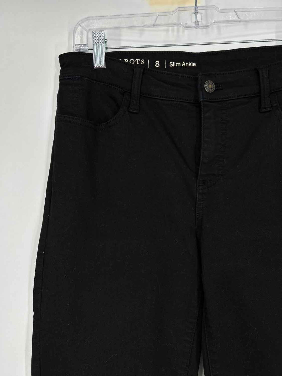 Talbots Size 8 Black Jeans