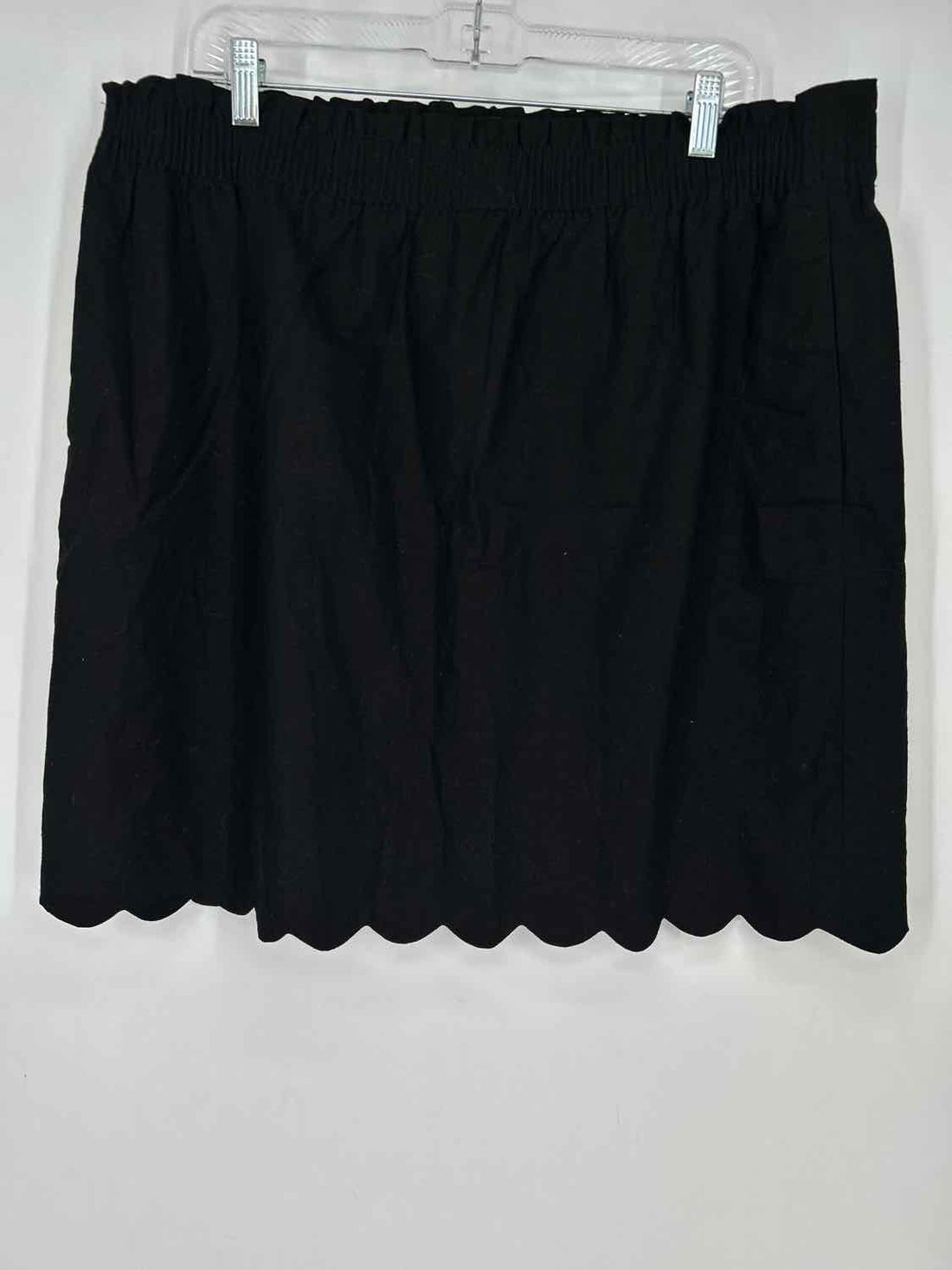 J Crew Size 16 Black Linen/Cotton Skirts