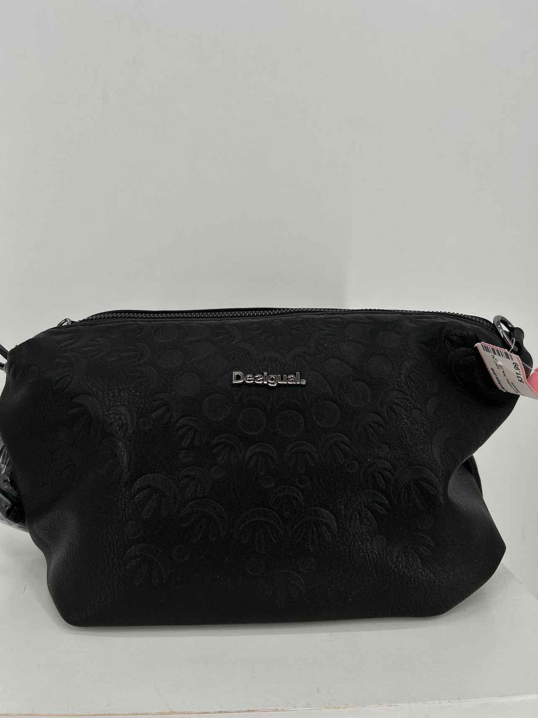 Desigual Black Faux Leather New WO Tags Crossbody