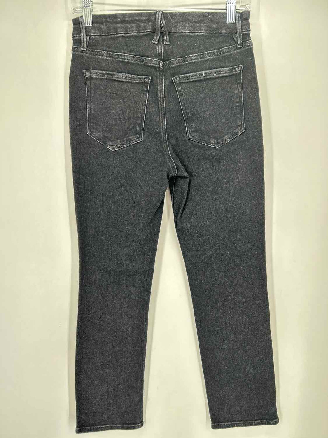 Good American Size 6 Black Denim Jeans