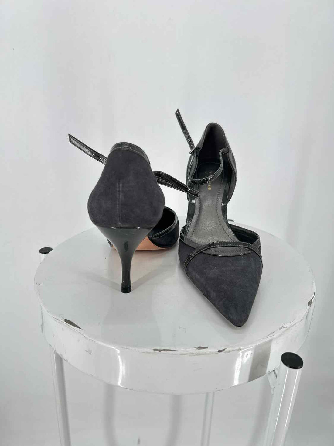 Ann Taylor Women Size 8 Gray Heels
