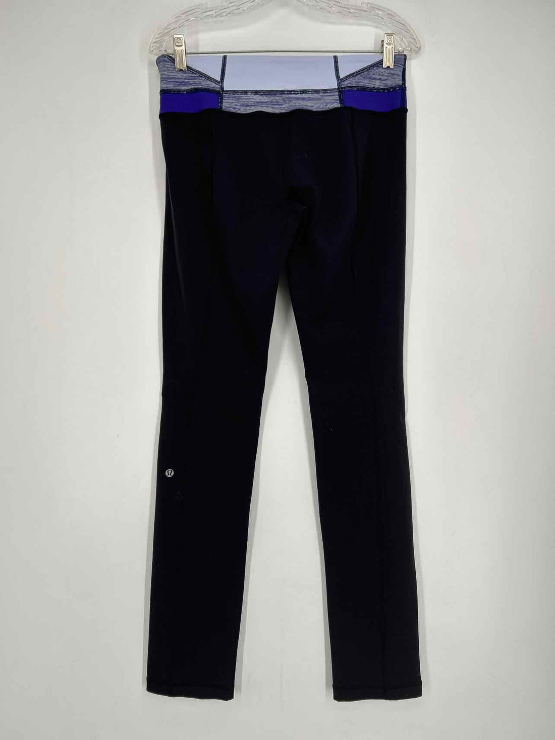 Lululemon Size 8 Black & Purple Active Pants