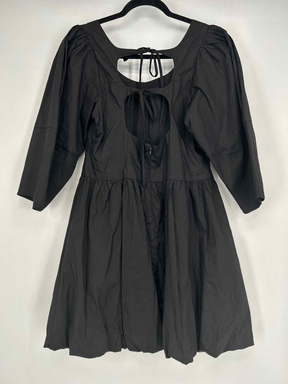 Miele Size L Black Cotton Long Sleeve Dress
