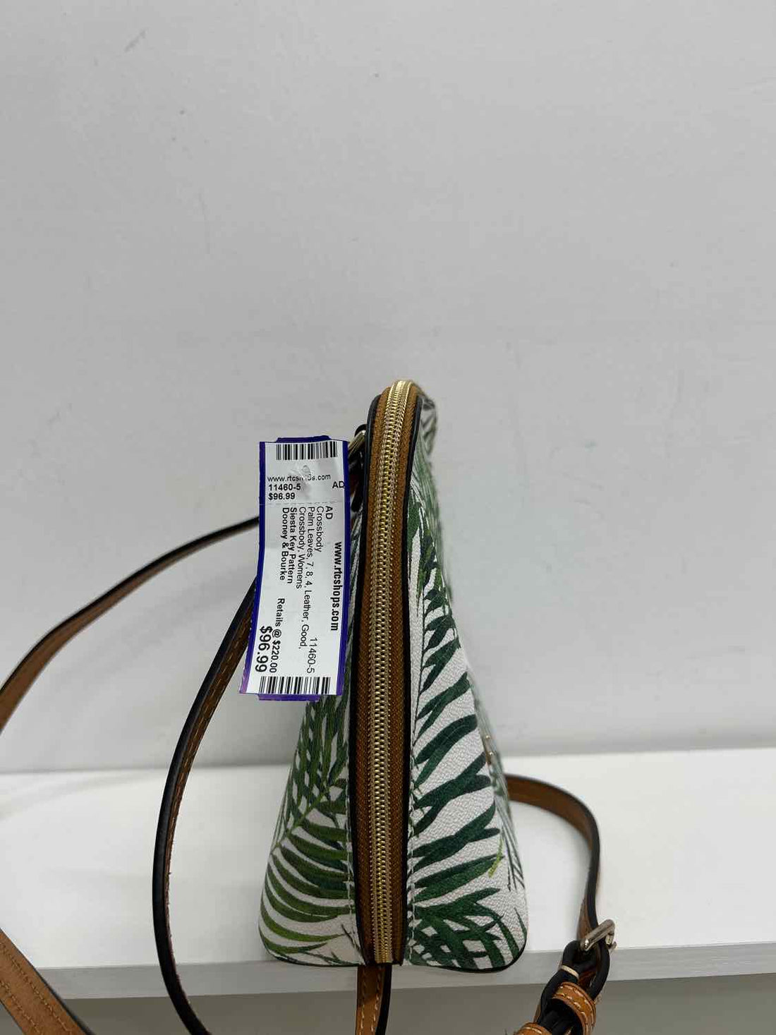 Dooney & Bourke Palm Leaves Leather Crossbody
