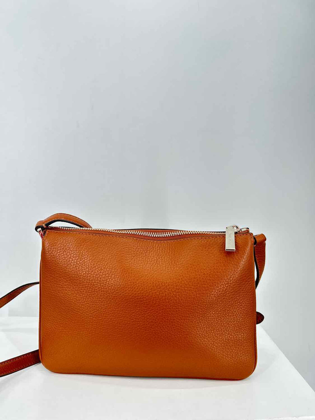 Kate Spade Brown Pebbled Leather Excellent Condition Crossbody