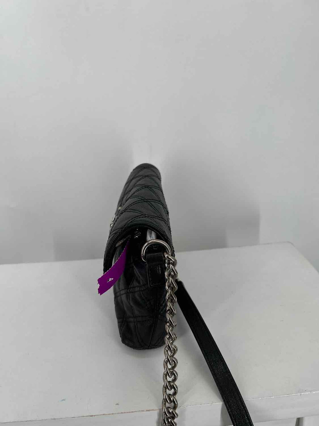 Marc Jacobs Black Genuine Leather Pre Owned Satchel