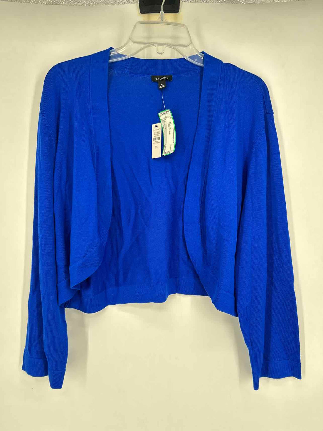 Talbots Size XL Cobalt Blue NWT Cardigan