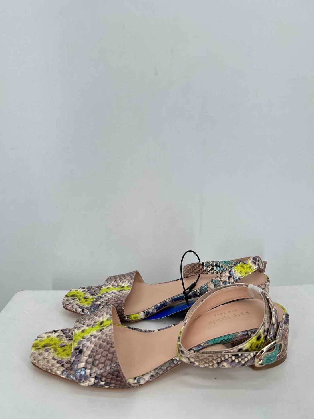 Kate Spade Women Size 8.5 Snake Print Leather Sandals