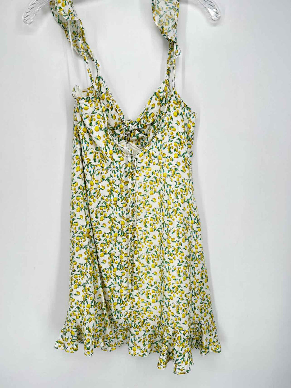 ASTR Size S White Print Dress