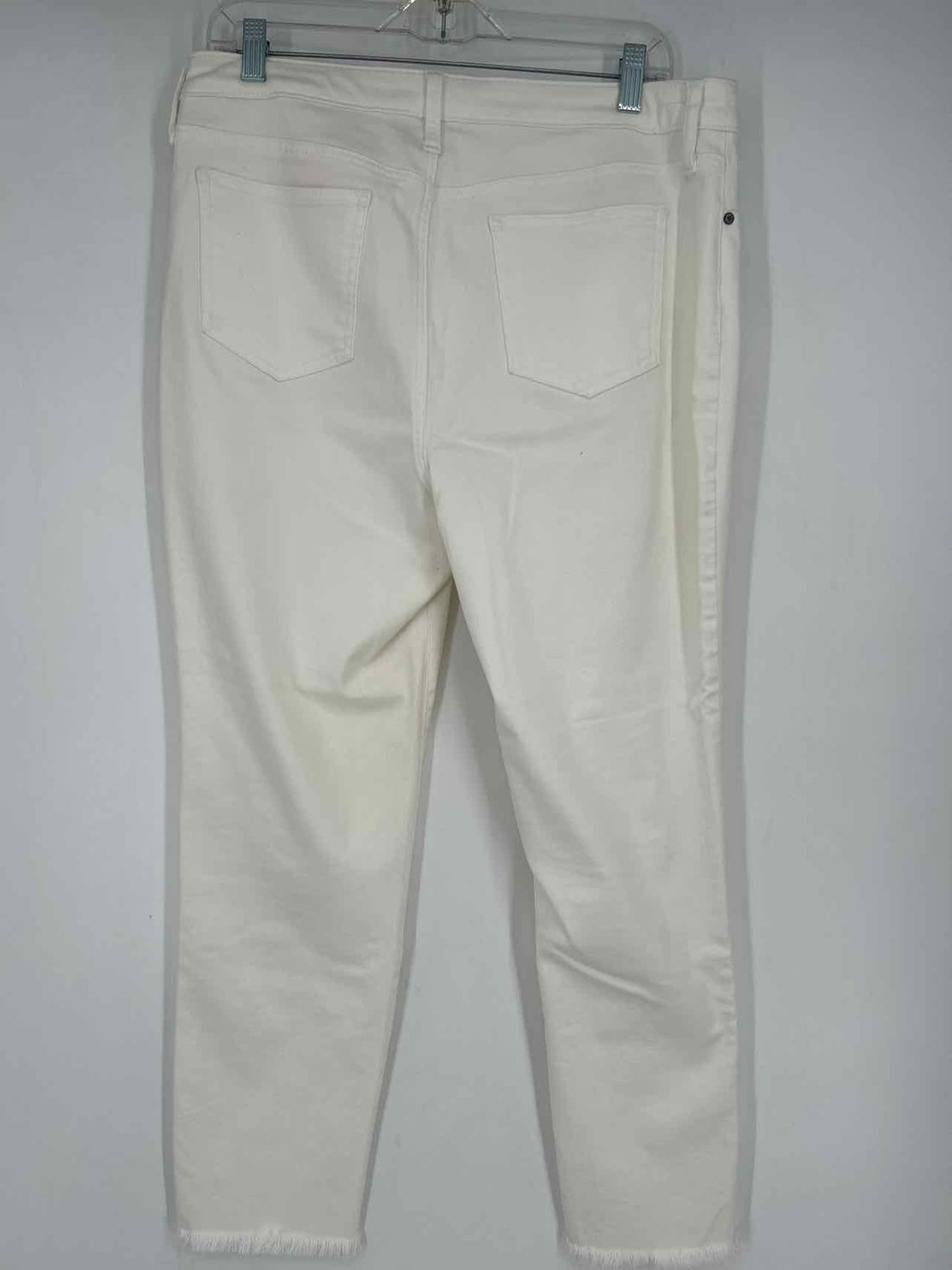 So Slimming by Chico's Size 1.5 (10) White Jeans