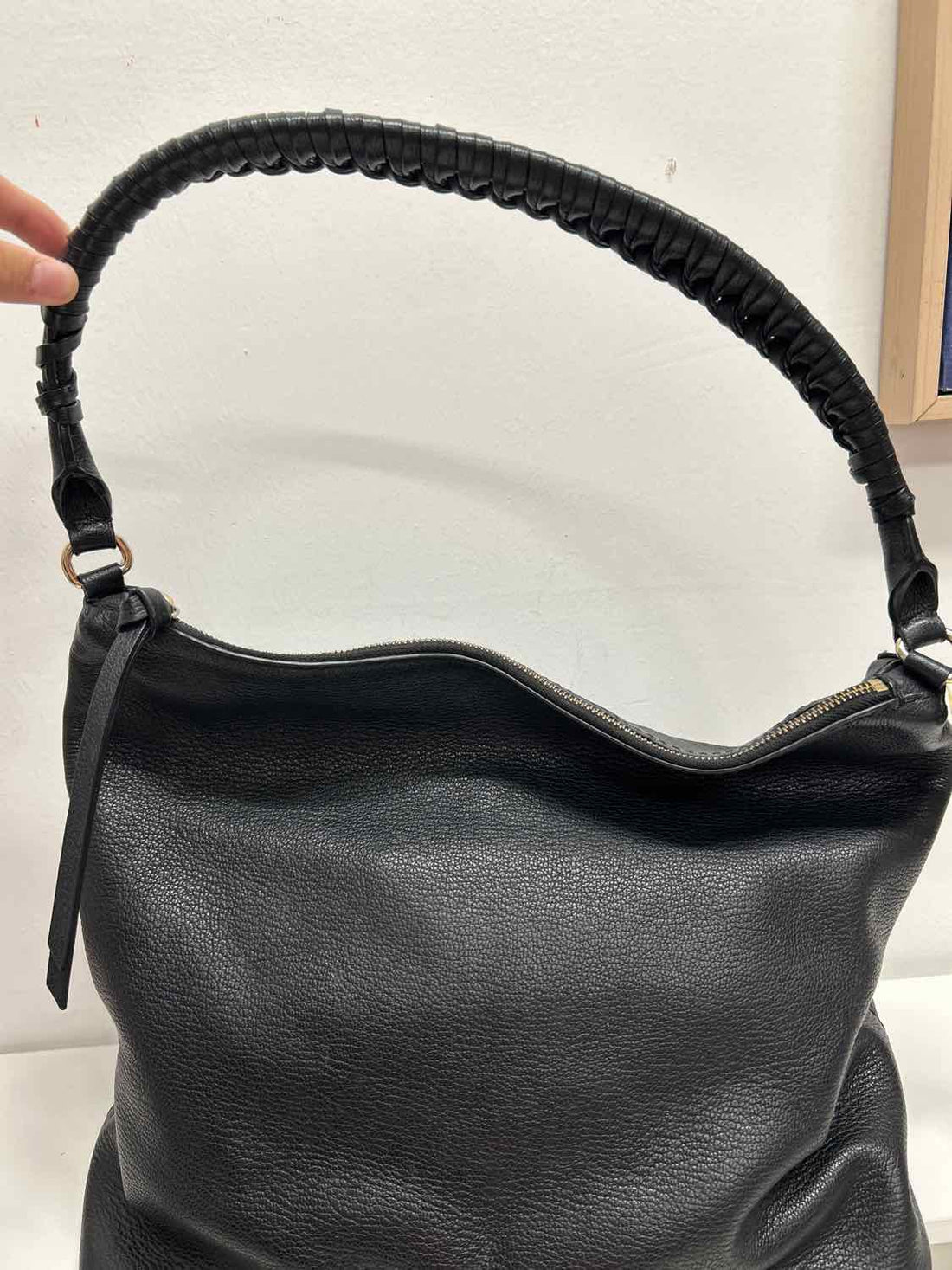 Kate Spade Black Leather Pre Owned Hobo