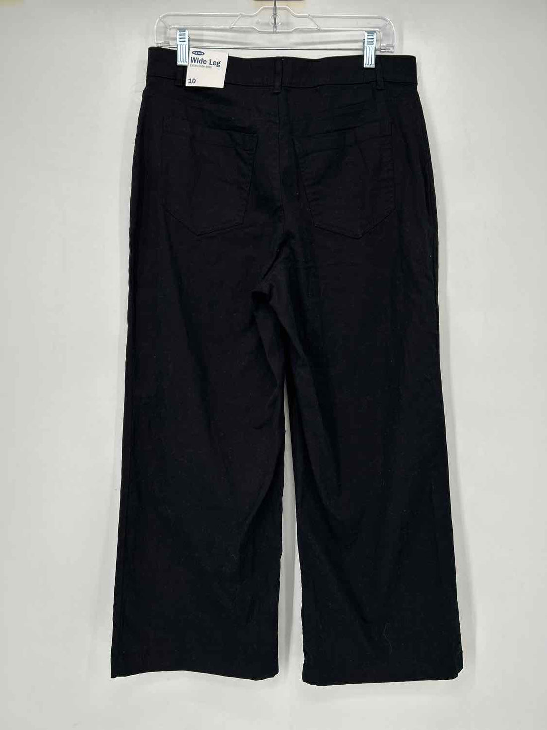 Old Navy Size 10 Black NWT Pants Wide Leg