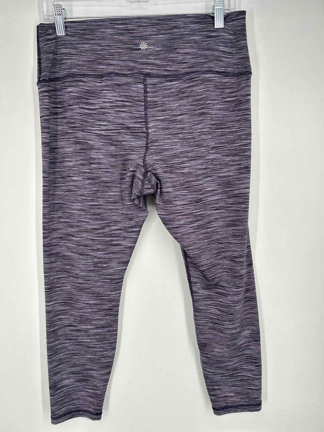 Athleta Size XL Purple Striped Active Leggings