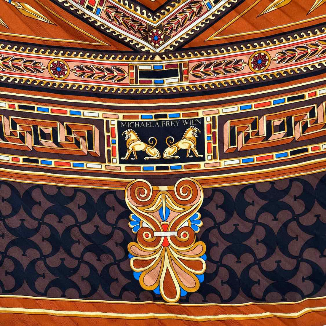 Michaela Frey Wien Scarves 34"X34" Silk Vintage LUXURY