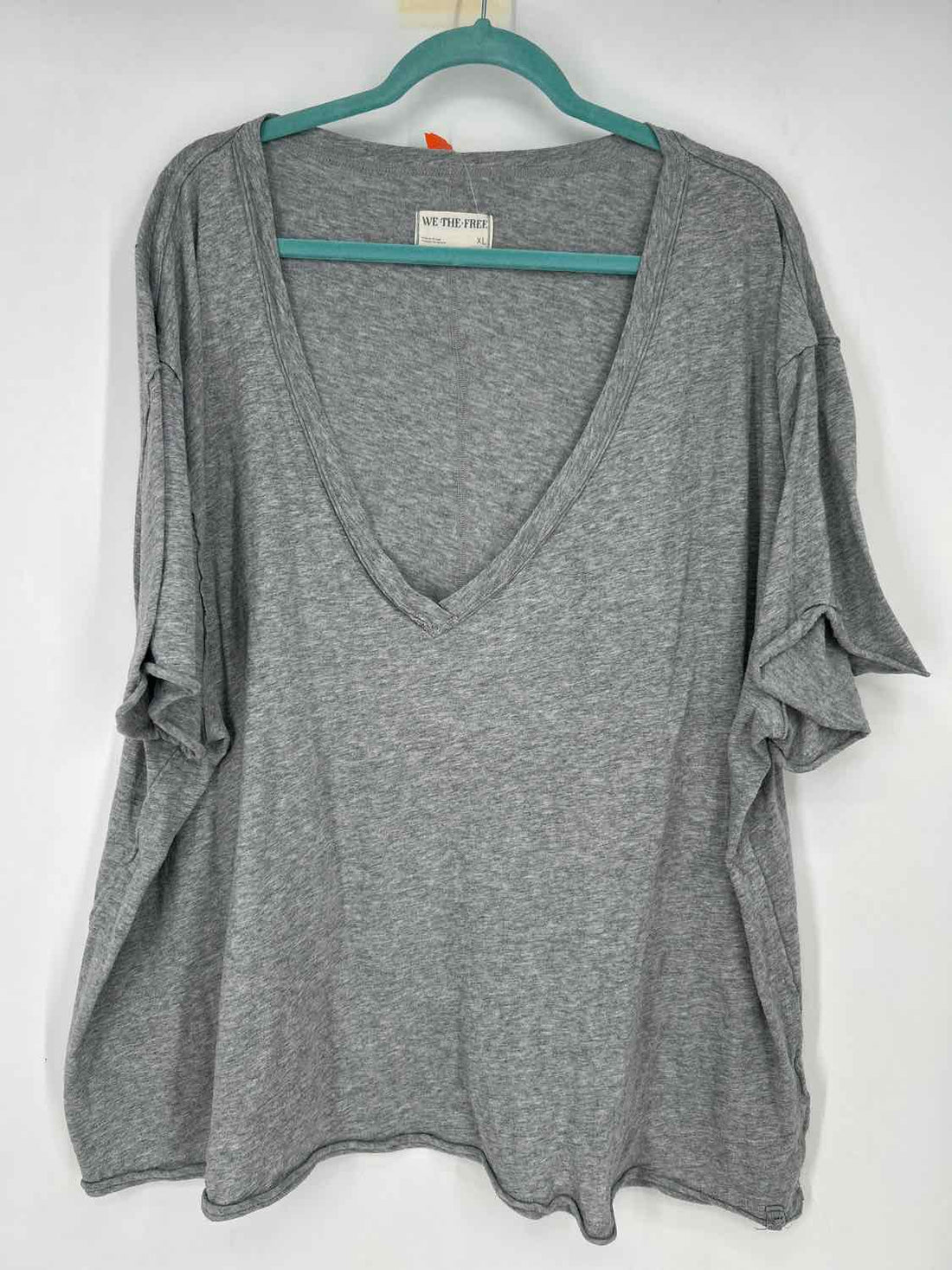 We The Free Size XL Light Gray Short Sleeve