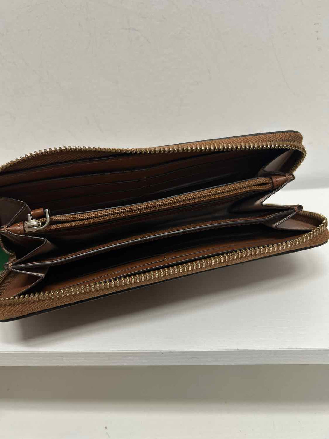 Kate Spade Brown Leather Pre Owned Wallet