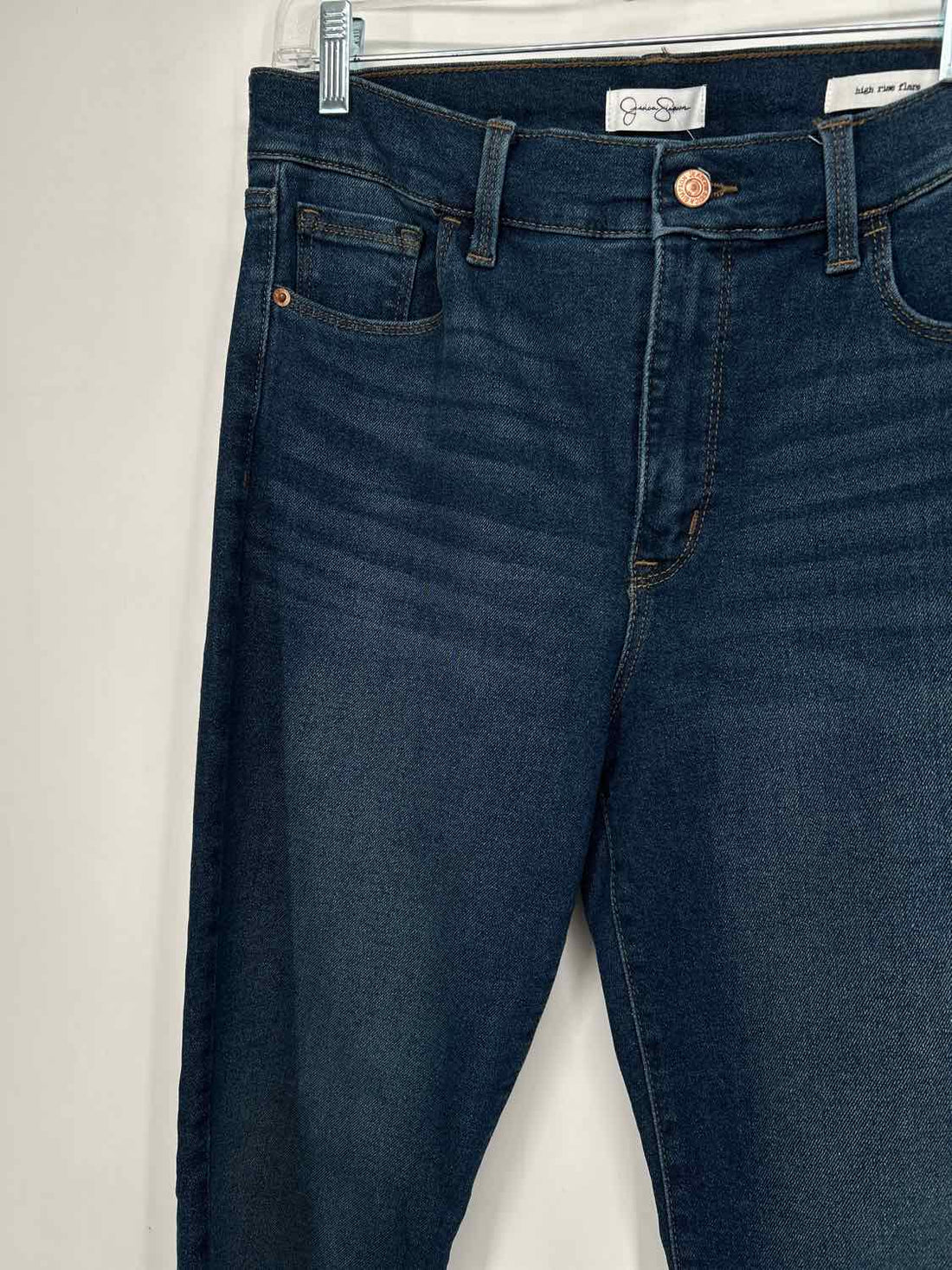 Jessica Simpson Size 10 Denim Jeans High Rise Flare
