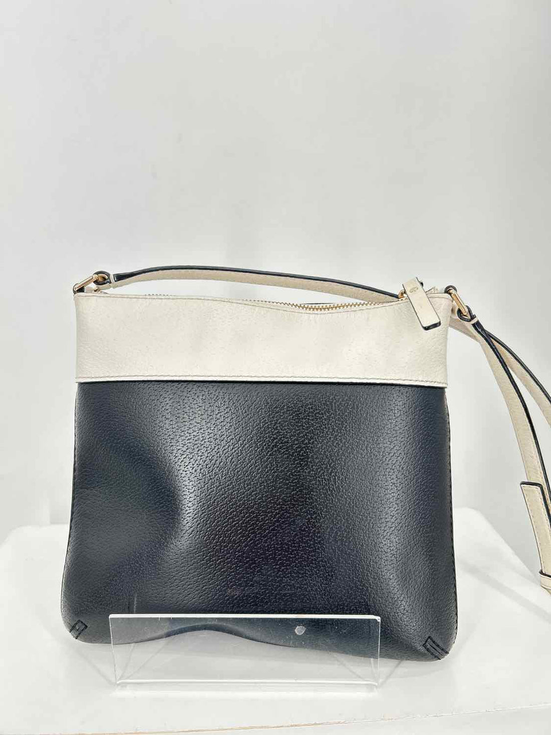 Kate Spade Black & cement Leather Crossbody