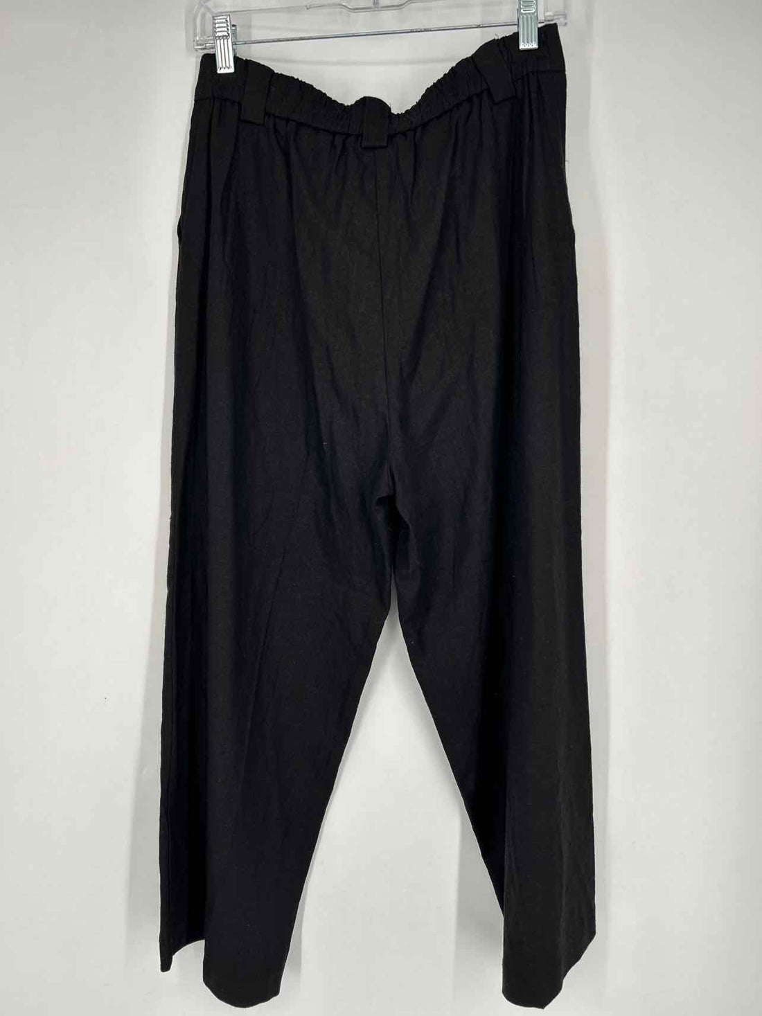 Rachel Zoe Size 8 Black Linen/Rayon Pants