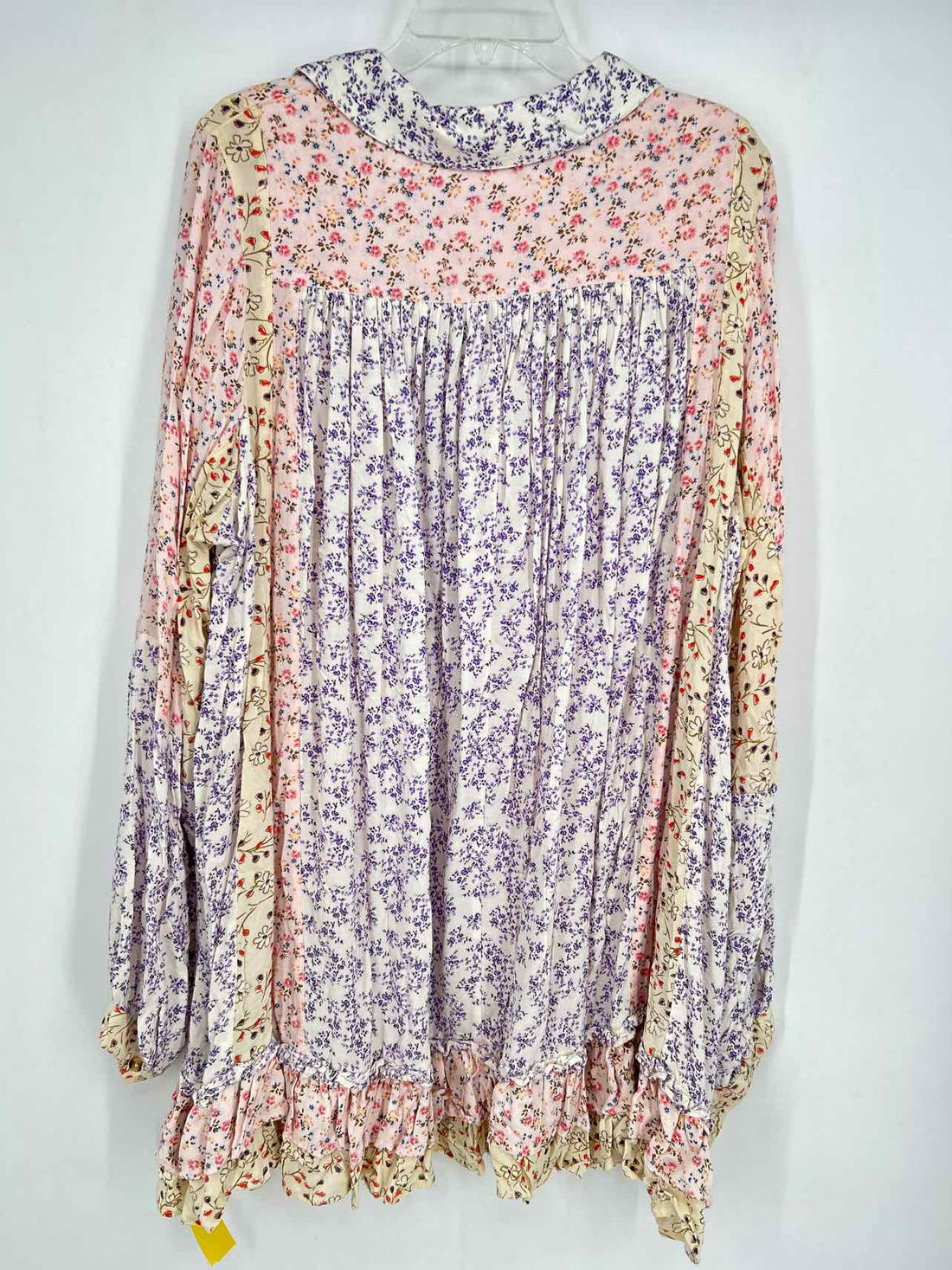 Free People Size XL Pink Floral Dress