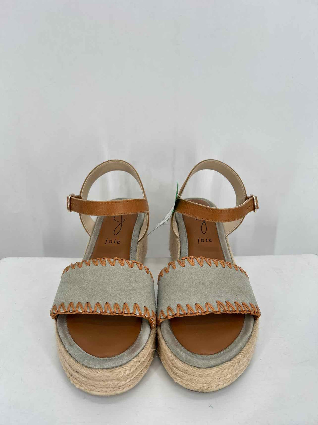 Joie Women Size 7.5 Powder Blue Espadrilles Wedges